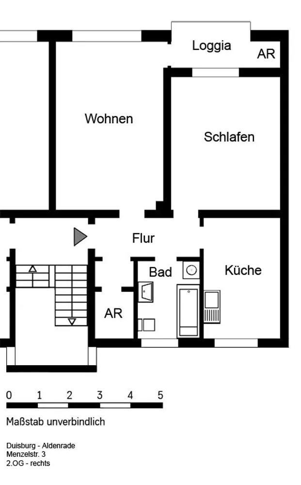 2 Zimmer Wohnung mit 58 m² in Duisburg – Bild 10