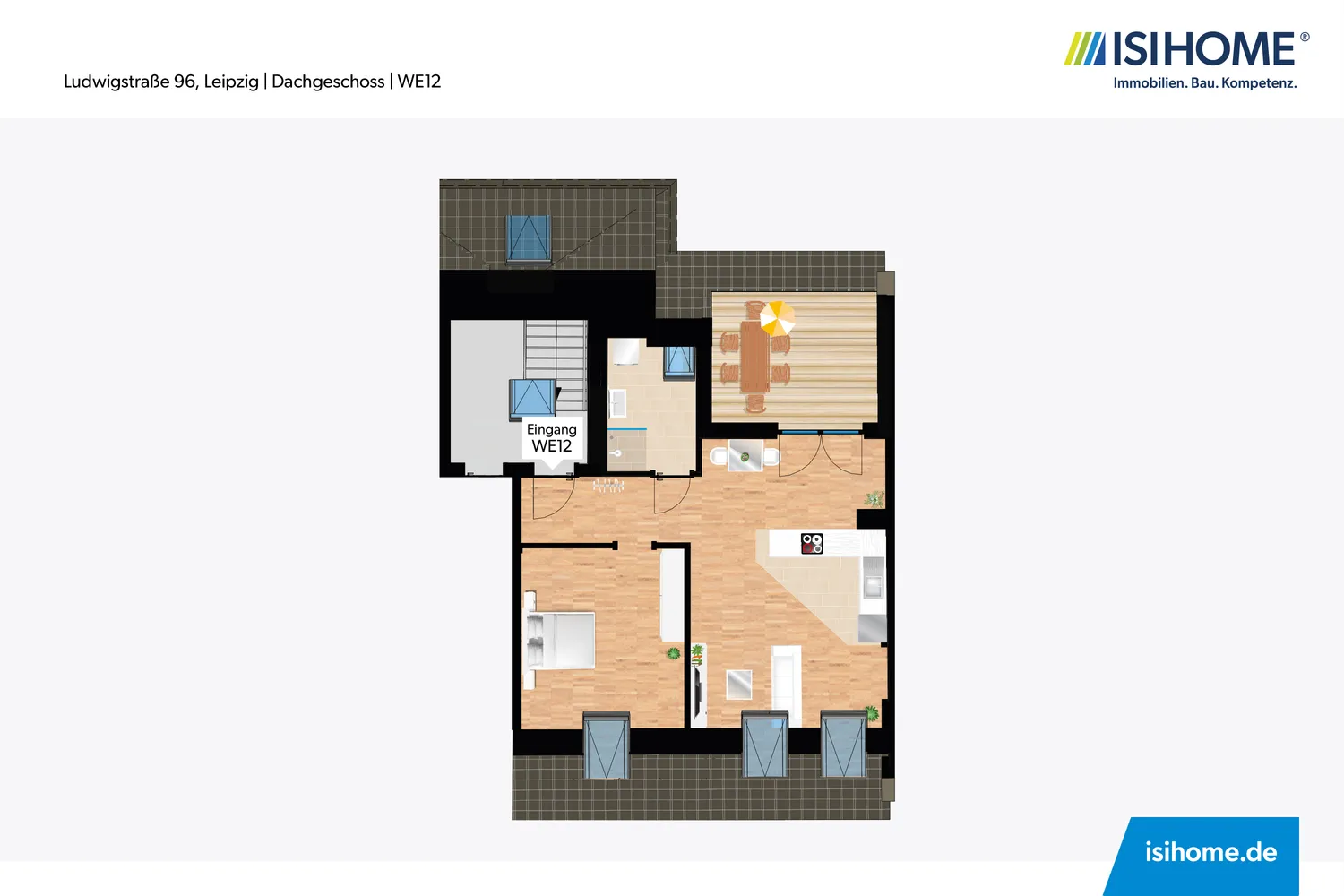 2 Zimmer Wohnung mit 59 m² in Leipzig – Bild 6