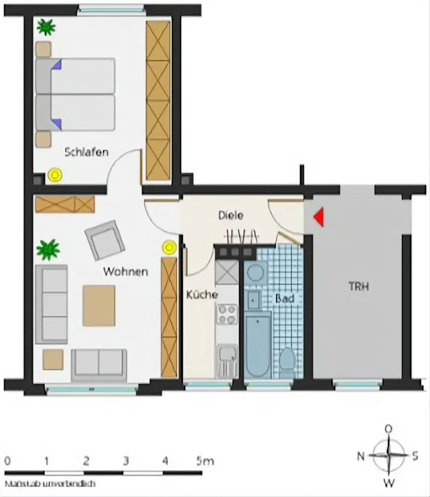 2 Zimmer Wohnung mit 44 m² in Essen – Bild 11