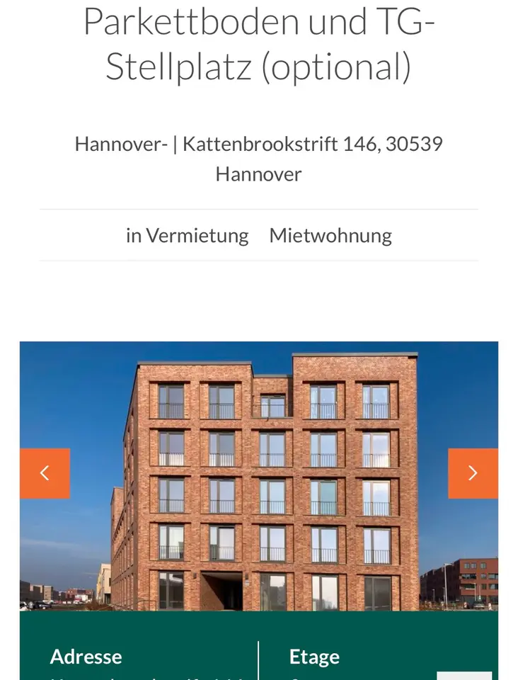 2 Zimmer Wohnung mit 64 m² in Hannover – Bild 1