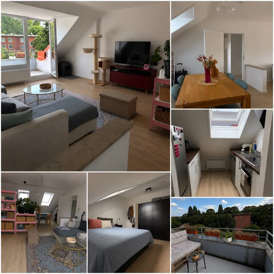 2 Zimmer Wohnung mit 56 m² in Hamburg – Bild 1