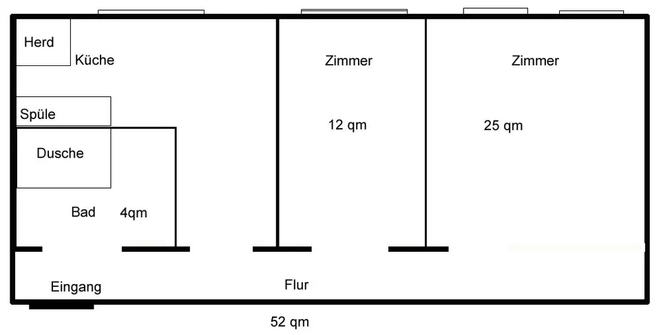 2 room apartment with 52 m² in Berlin – Photo 7