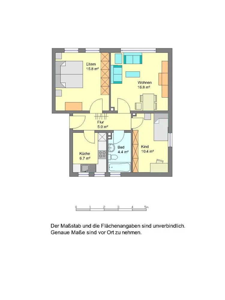 3 Zimmer Wohnung mit 58 m² in Gütersloh – Bild 1