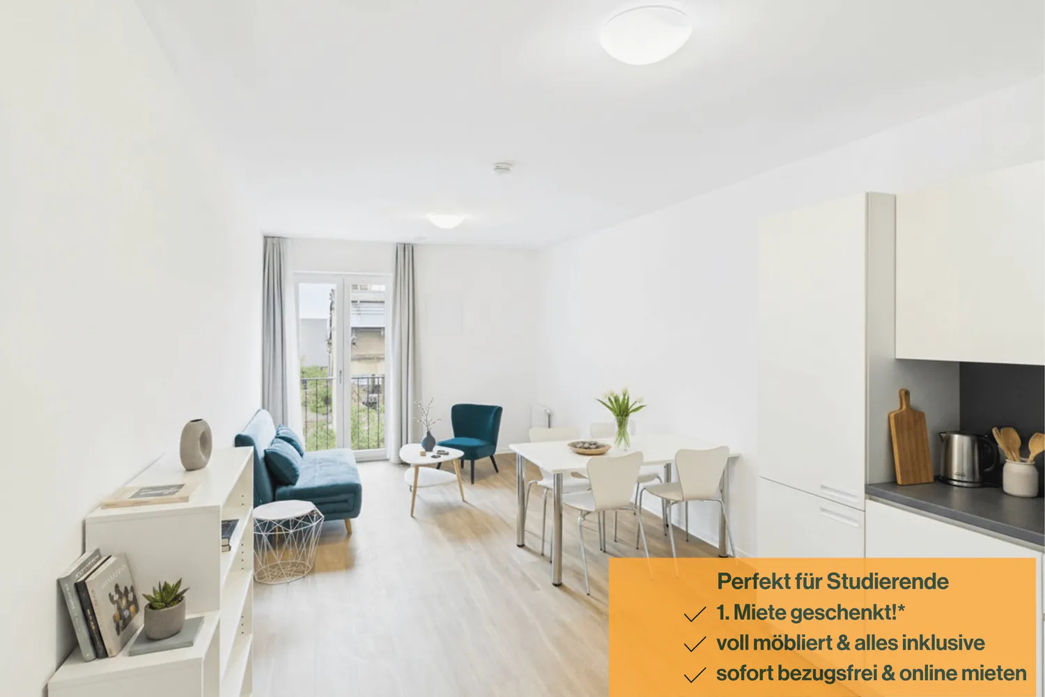 1 Zimmer Wohnung mit 27 m² in Leverkusen – Bild 1