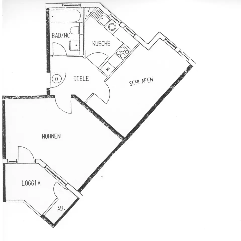 2 Zimmer Wohnung mit 56 m² in Werdau – Bild 5
