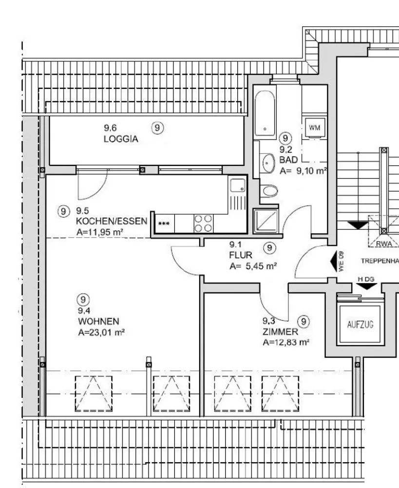 2 Zimmer Wohnung mit 67 m² in Leipzig – Bild 3