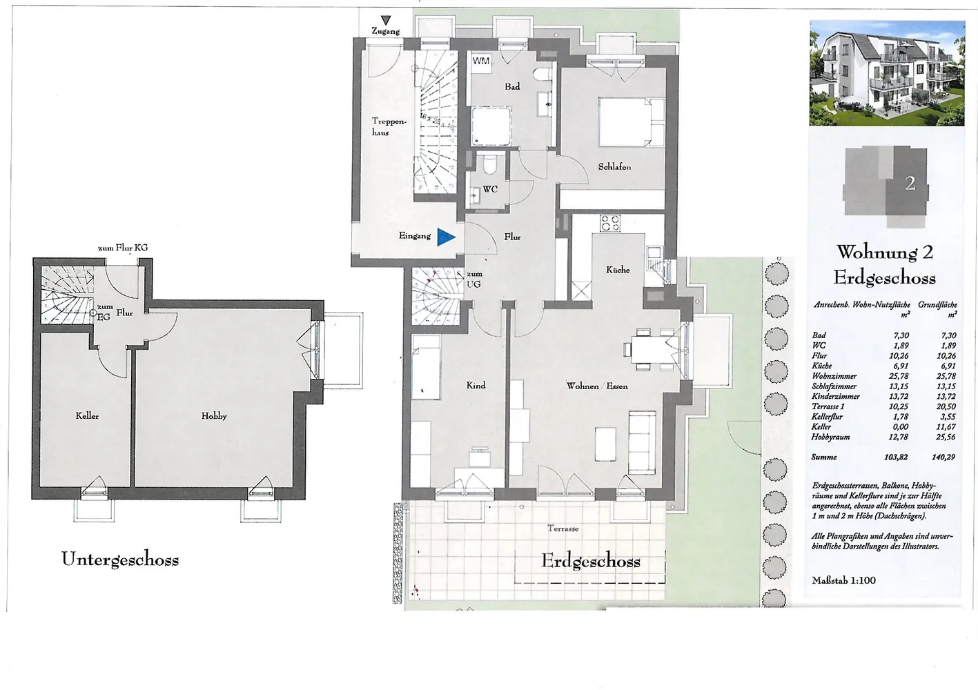 3 Zimmer Wohnung mit 104 m² in München – Bild 8