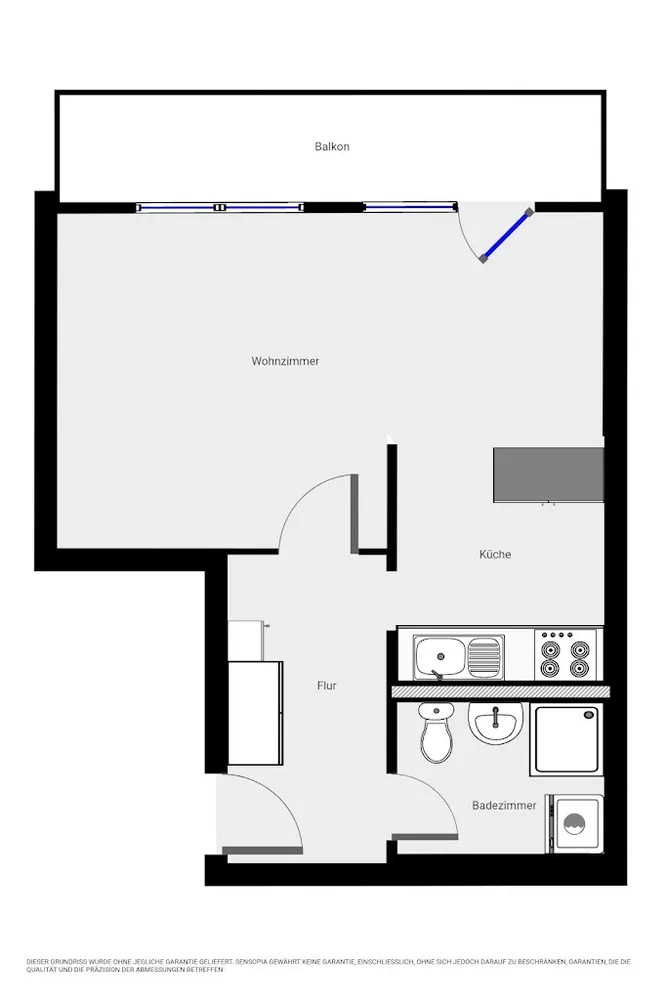 1 Zimmer Wohnung mit 37 m² in Halle (Saale) – Bild 8