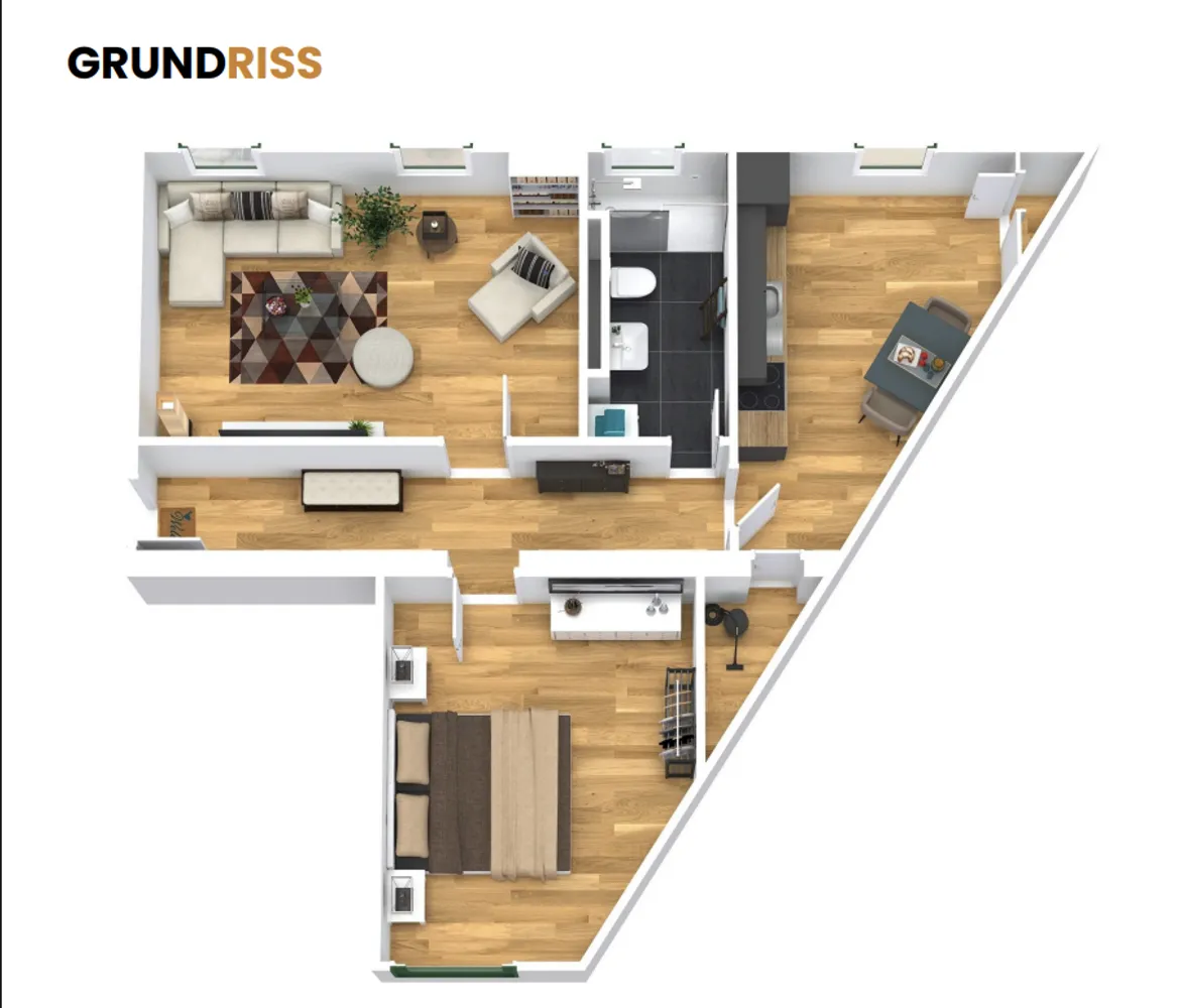 2 Zimmer Wohnung mit 62 m² in Magdeburg – Bild 5