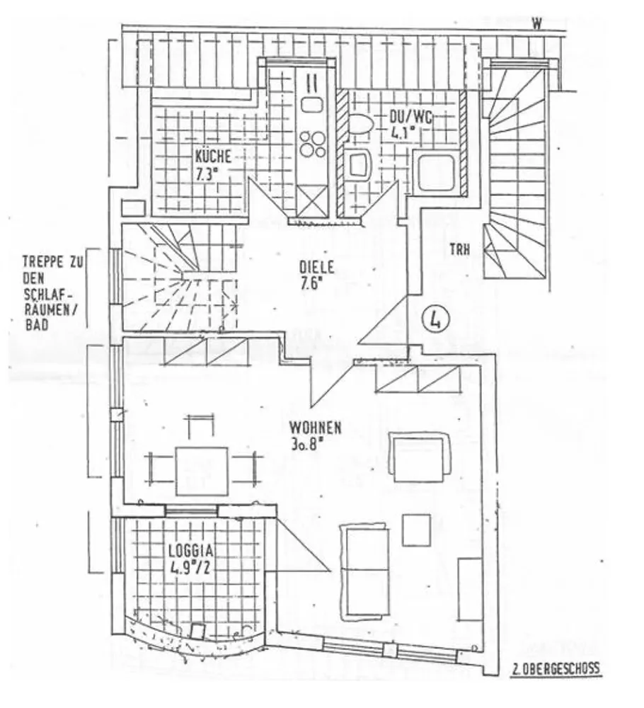 3 Zimmer Wohnung mit 87 m² in Coburg – Bild 4