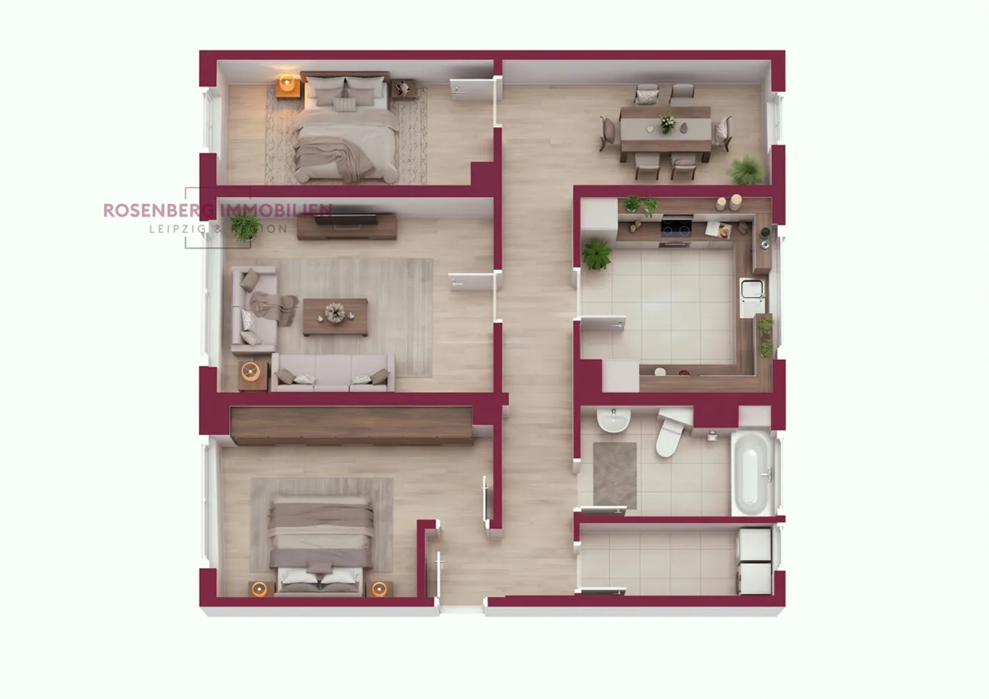 4 Zimmer Wohnung mit 87 m² in Wurzen – Bild 5
