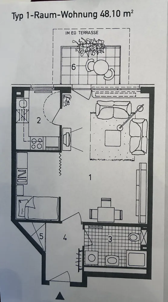 2 Zimmer Wohnung mit 46 m² in Neuss – Bild 4