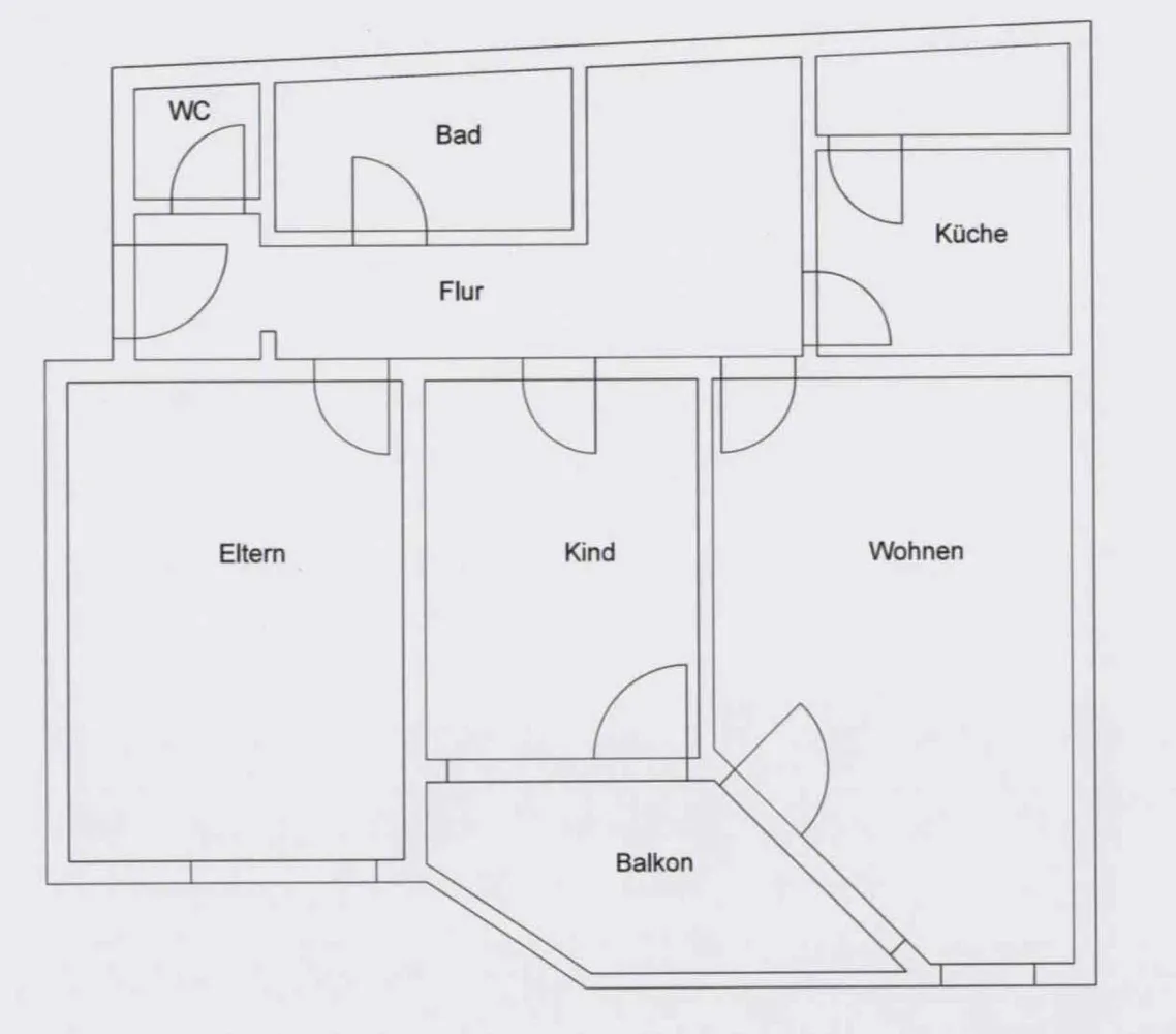 3 Zimmer Wohnung mit 85 m² in Regensburg – Bild 2