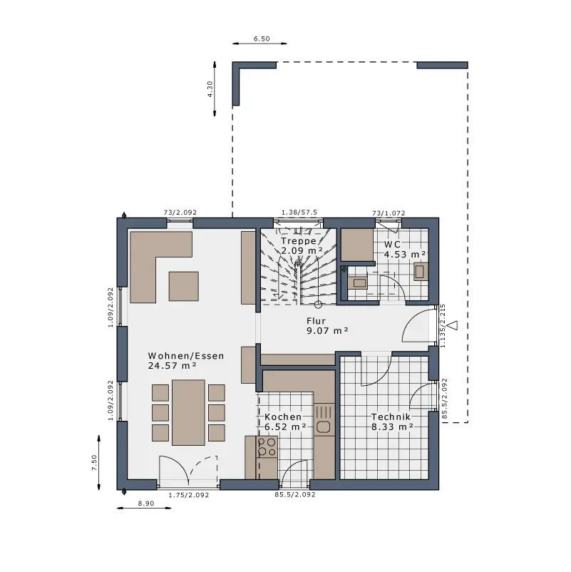 5 Zimmer Haus mit 109 m² in Duderstadt – Bild 5