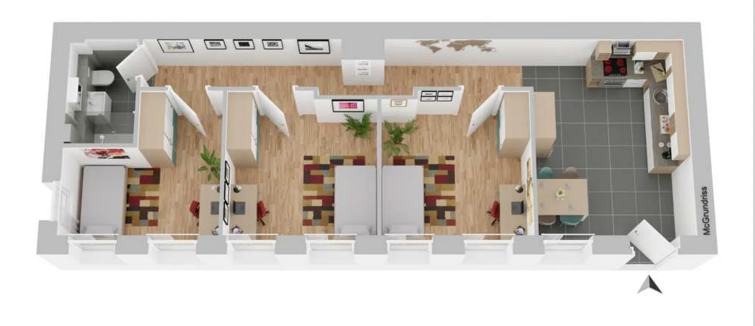 3 Zimmer Wohnung mit 75 m² in Leipzig – Bild 1