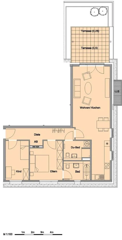 3 Zimmer Wohnung mit 90 m² in Essen – Bild 2