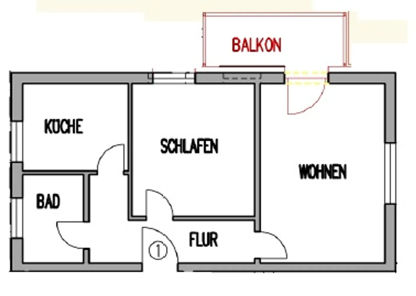 3 Zimmer Wohnung mit 52 m² in Reutlingen – Bild 4