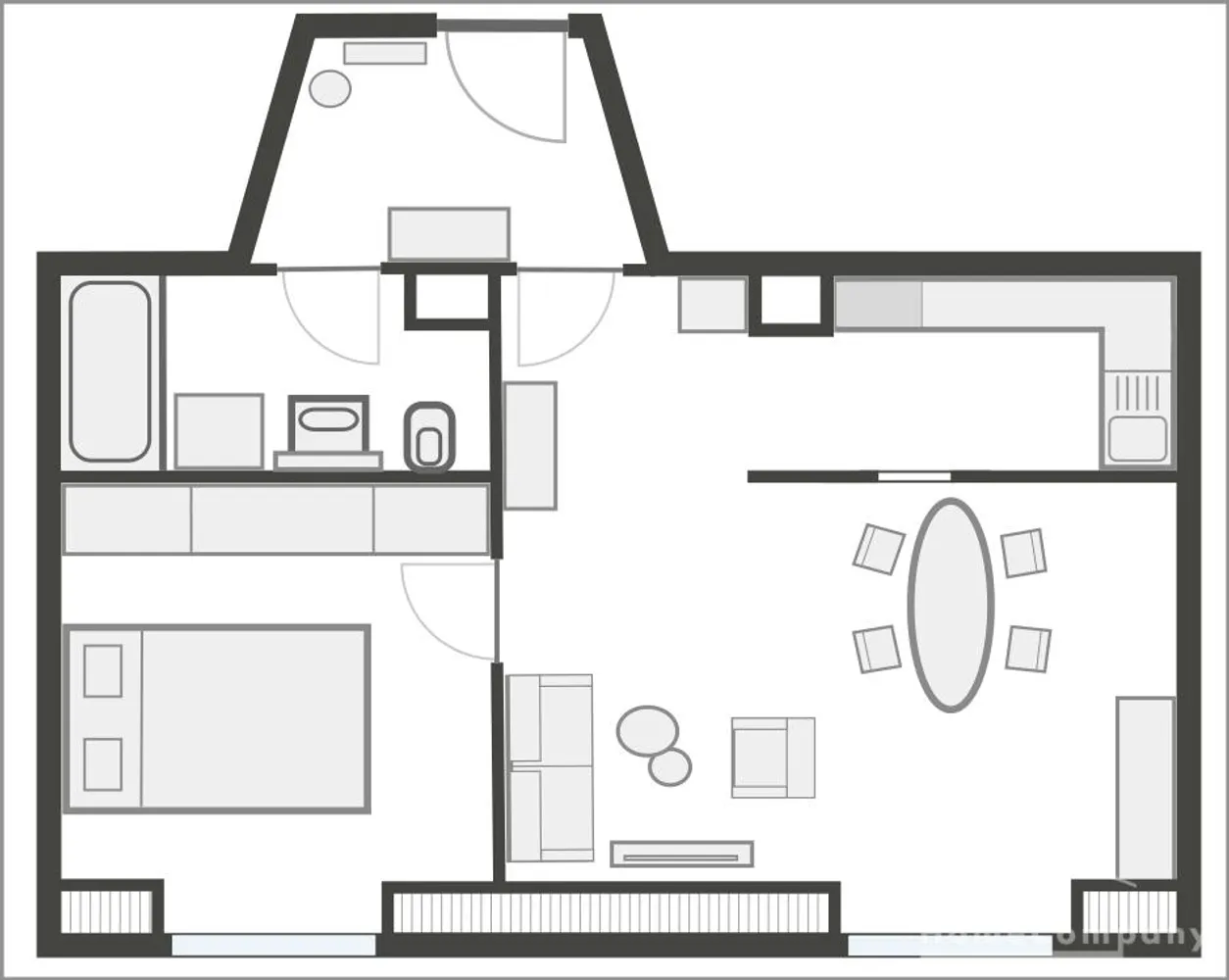 2 Zimmer Wohnung mit 51 m² in Dresden – Bild 8