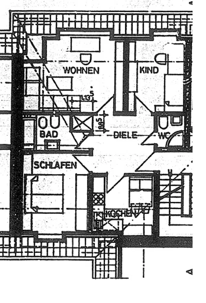 4 Zimmer Wohnung mit 63 m² in Dortmund – Bild 11