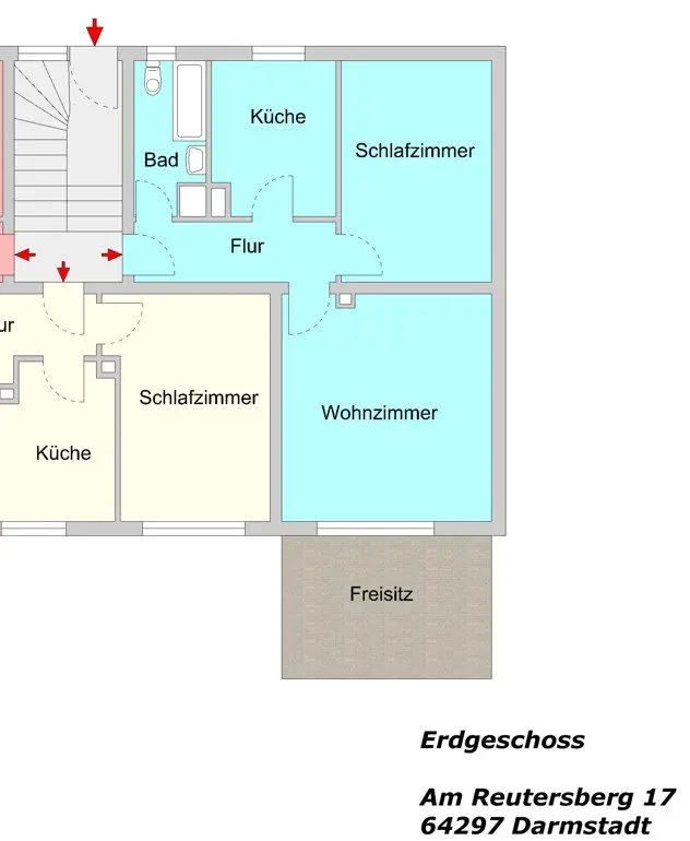 2 Zimmer Wohnung mit 58 m² in Darmstadt – Bild 5