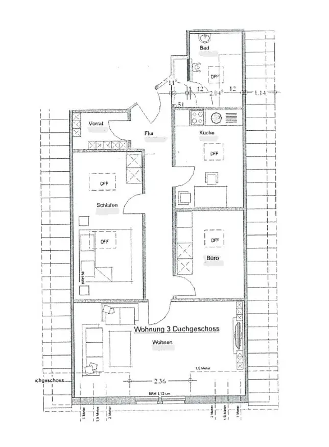 3 Zimmer Wohnung mit 72 m² in Leer – Bild 8
