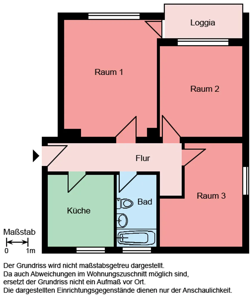 3 Zimmer Wohnung mit 72 m² in Menden (Sauerland) – Bild 6