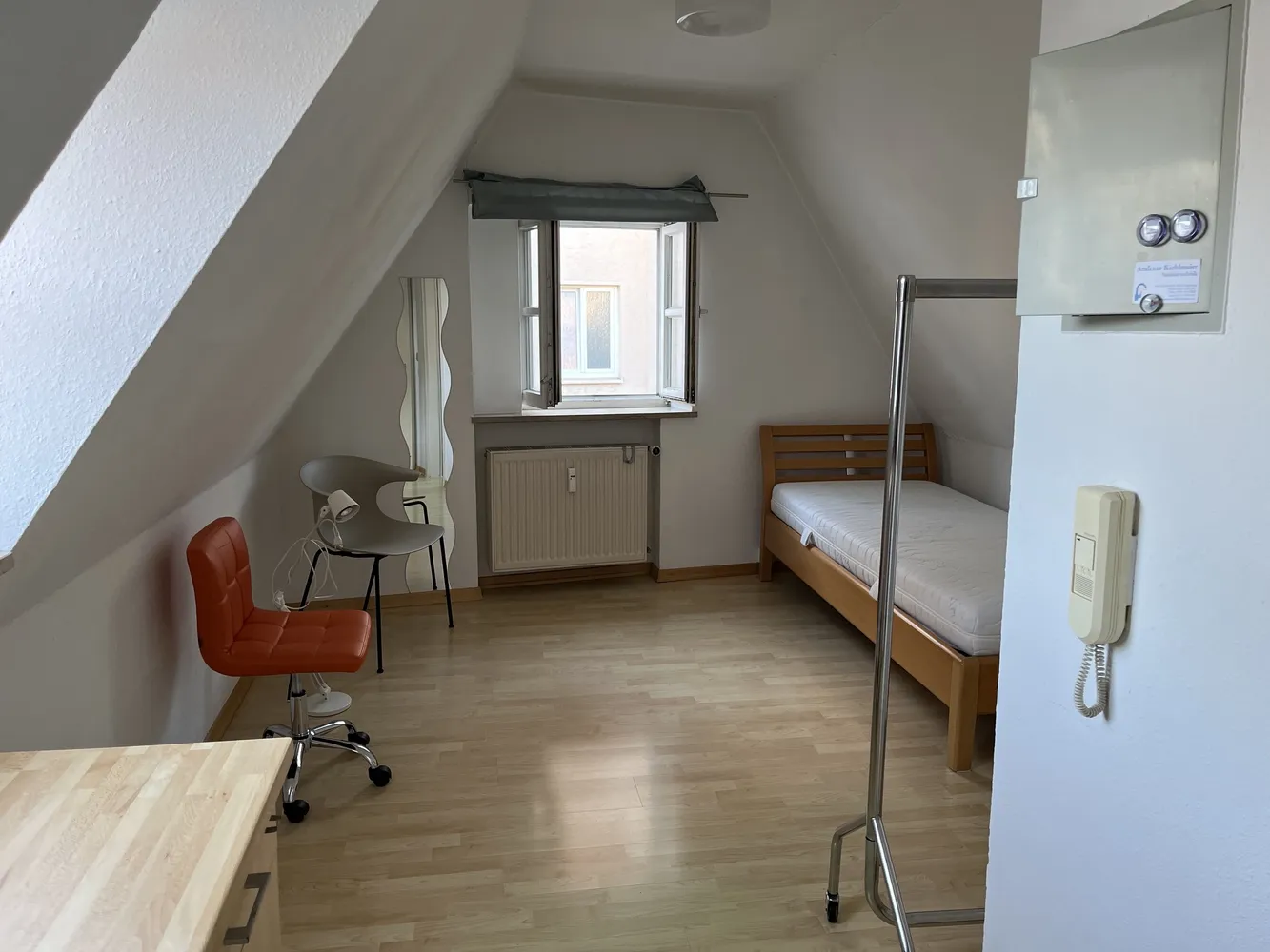 1 room apartment with 17 m² in Augsburg – Photo 2