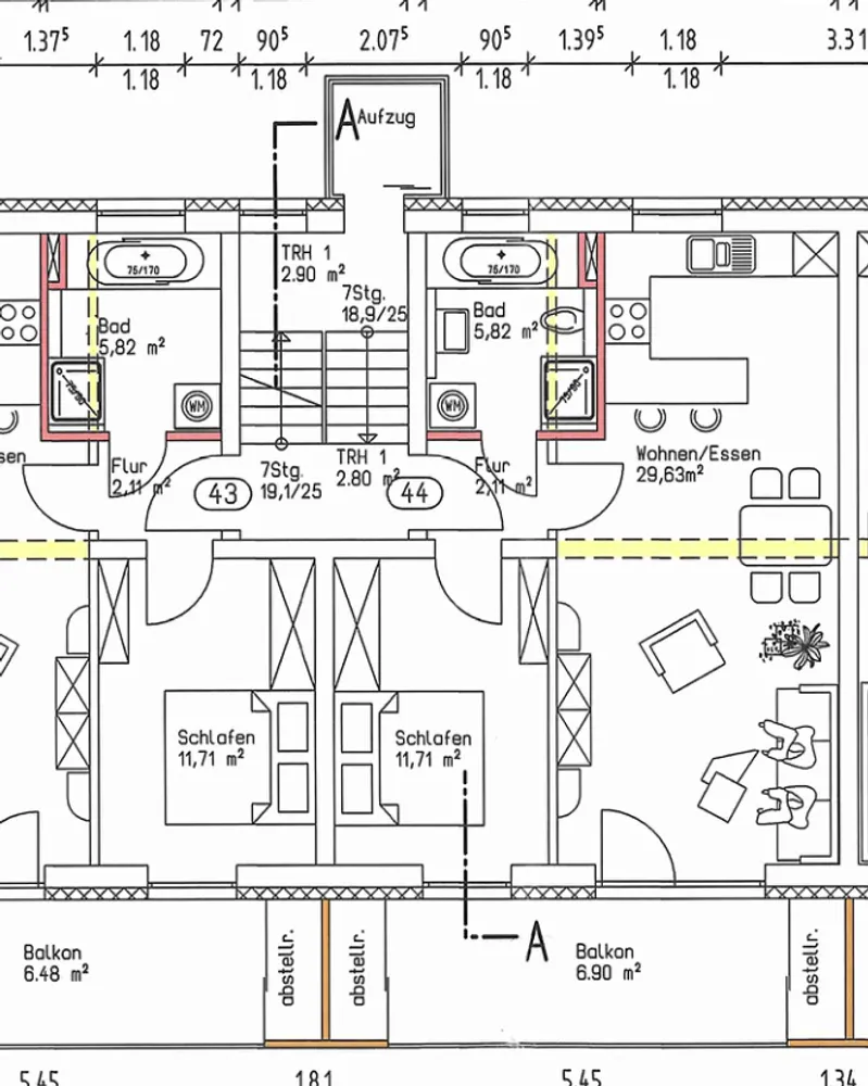 2 Zimmer Wohnung mit 56 m² in Augsburg – Bild 7