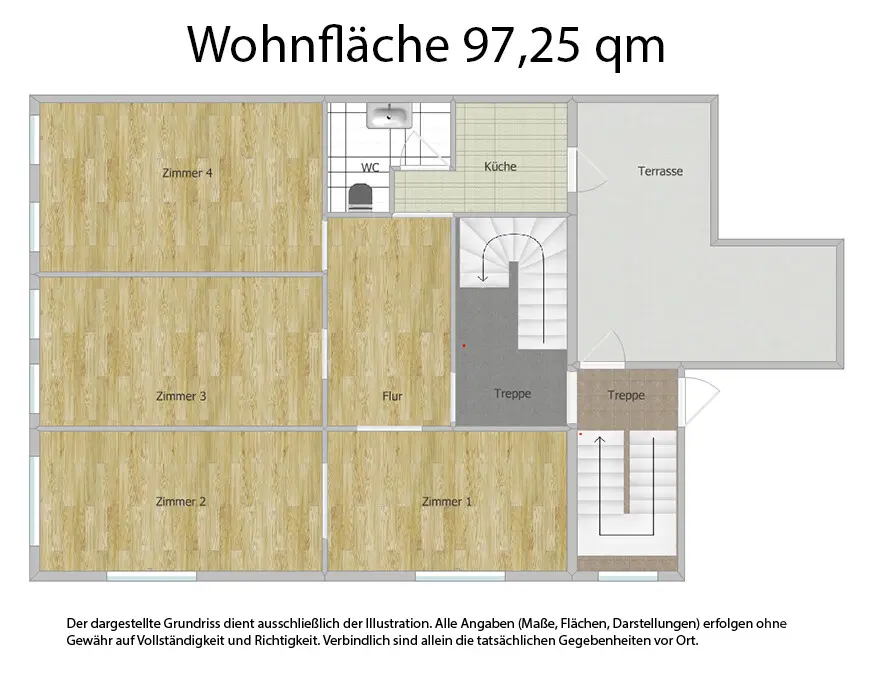 3 Zimmer Wohnung mit 97 m² in Kassel – Bild 5