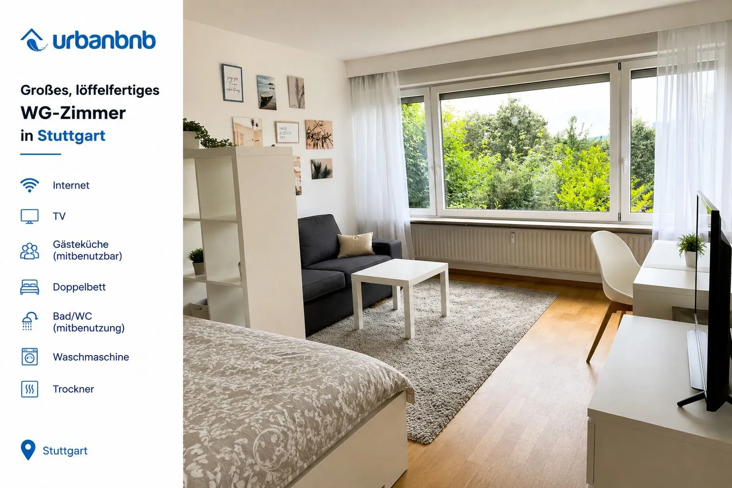 WG-Zimmer mit 25 m² in Stuttgart – Bild 6