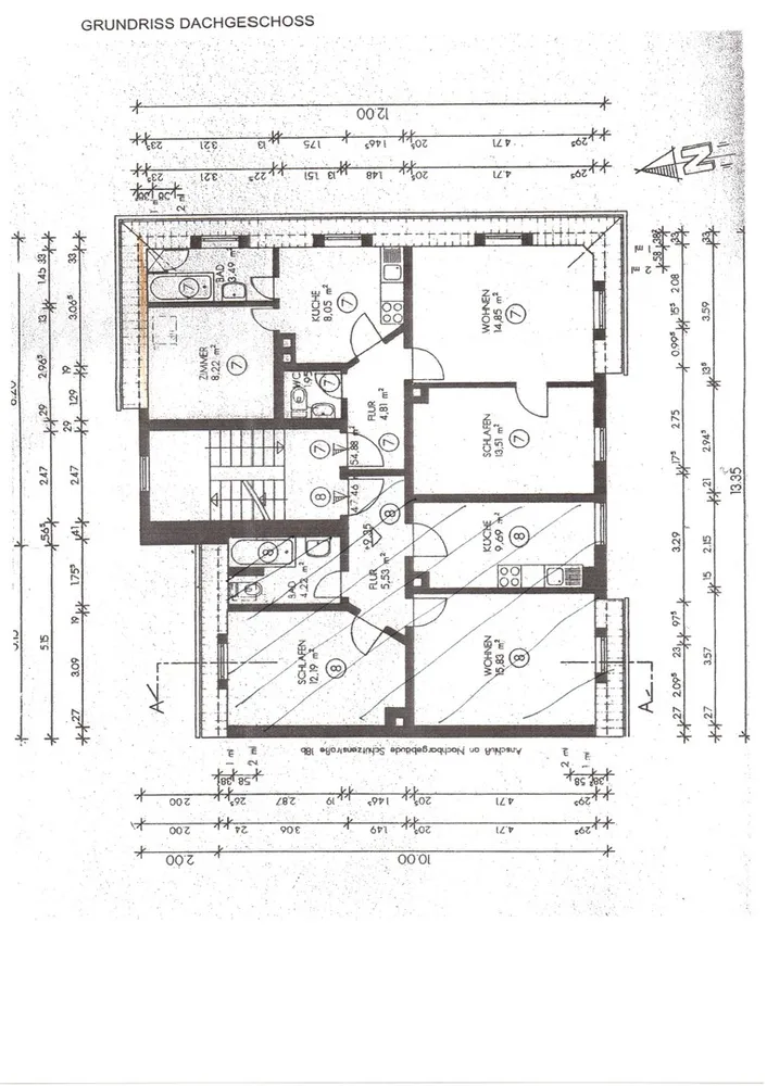 3 Zimmer Wohnung mit 55 m² in Augsburg – Bild 9