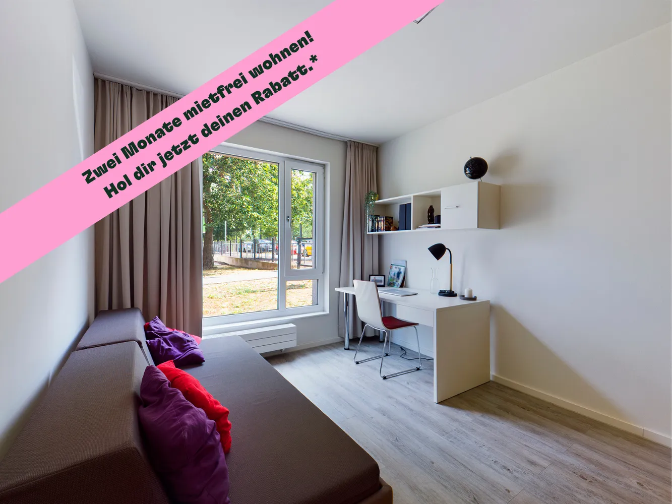 1 room apartment with 21 m² in Potsdam – Photo 1