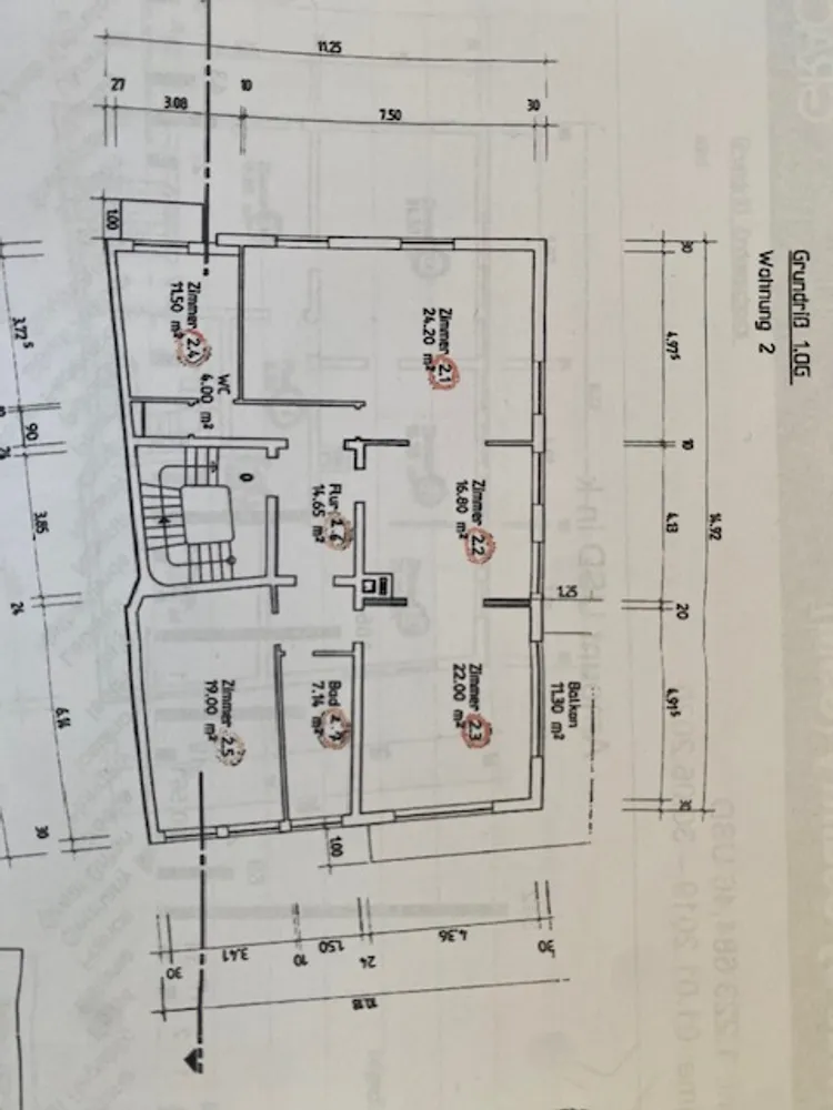 5 Zimmer Wohnung mit 134 m² in Worms – Bild 6