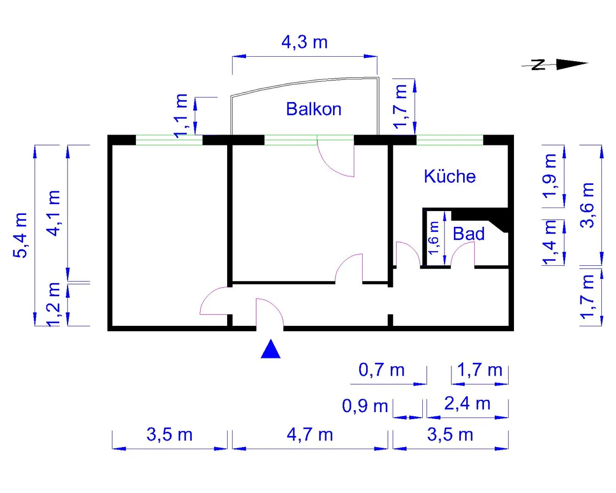 2 Zimmer Wohnung mit 64 m² in Magdeburg – Bild 10