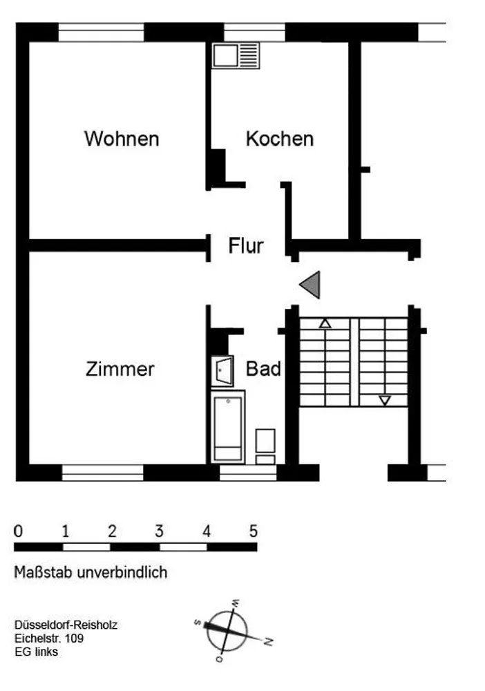 2 Zimmer Wohnung mit 49 m² in Düsseldorf – Bild 9