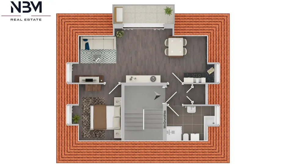 2 Zimmer Wohnung mit 49 m² in Oranienburg – Bild 4