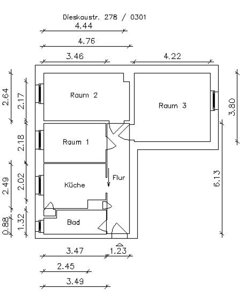 3 Zimmer Wohnung mit 57 m² in Leipzig – Bild 11
