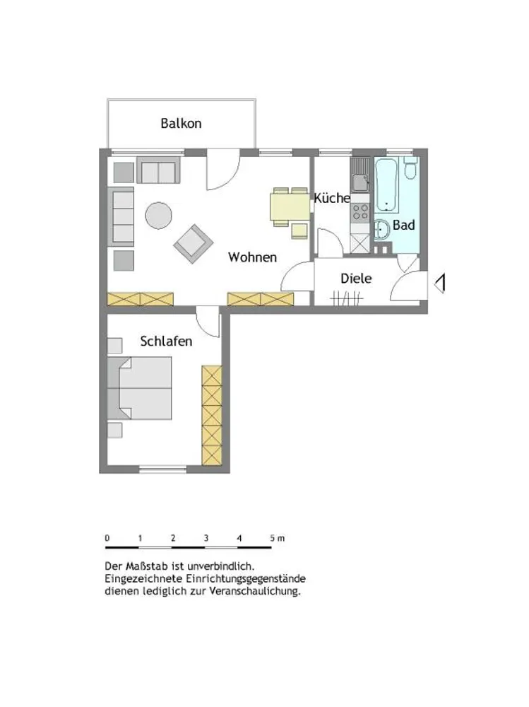 2 Zimmer Wohnung mit 58 m² in Mülheim an der Ruhr – Bild 3