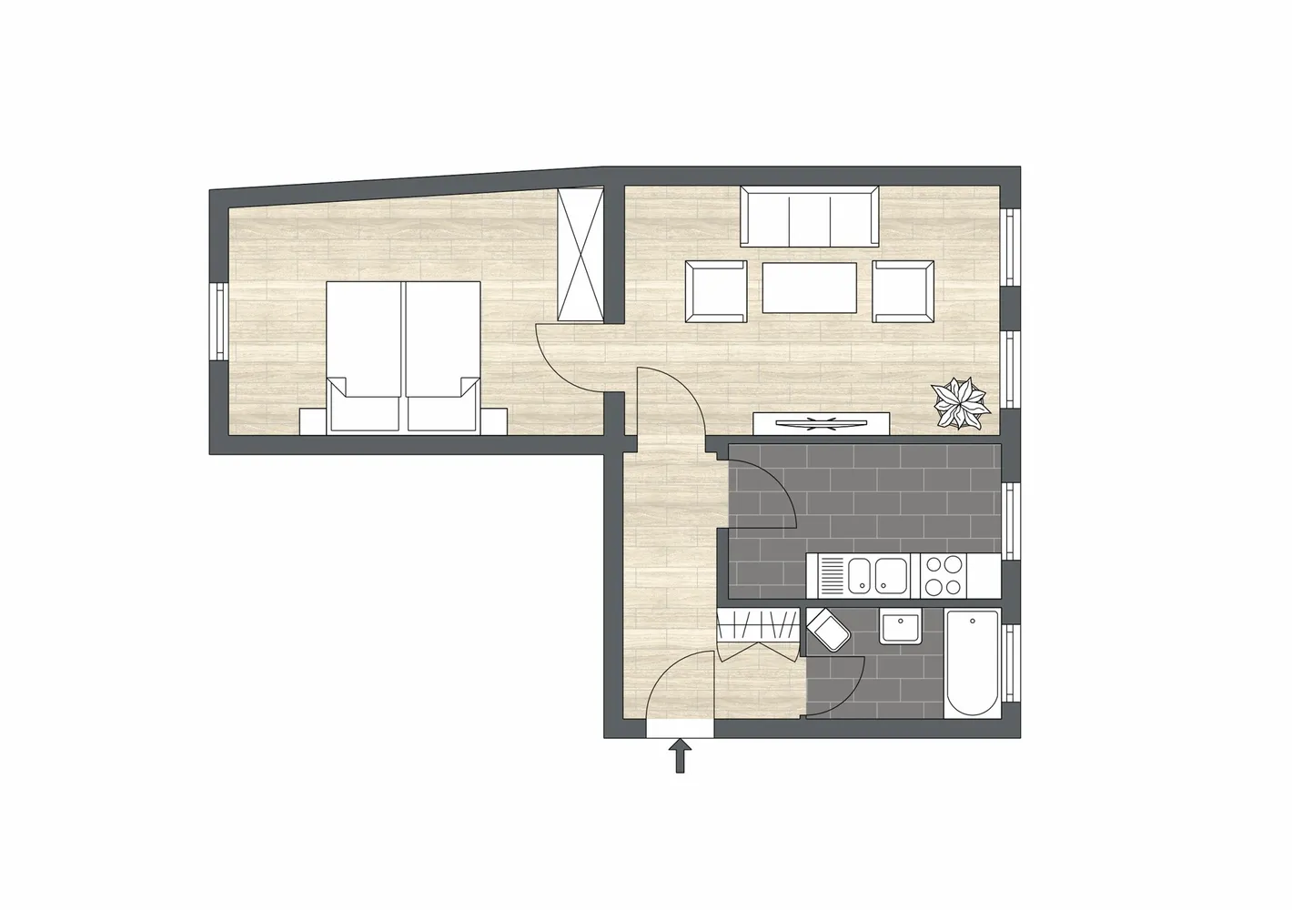 2 Zimmer Wohnung mit 47 m² in Solingen – Bild 5