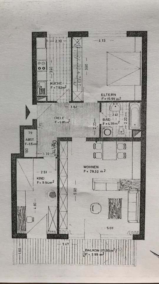 3 Zimmer Wohnung mit 83 m² in Mönchengladbach – Bild 5