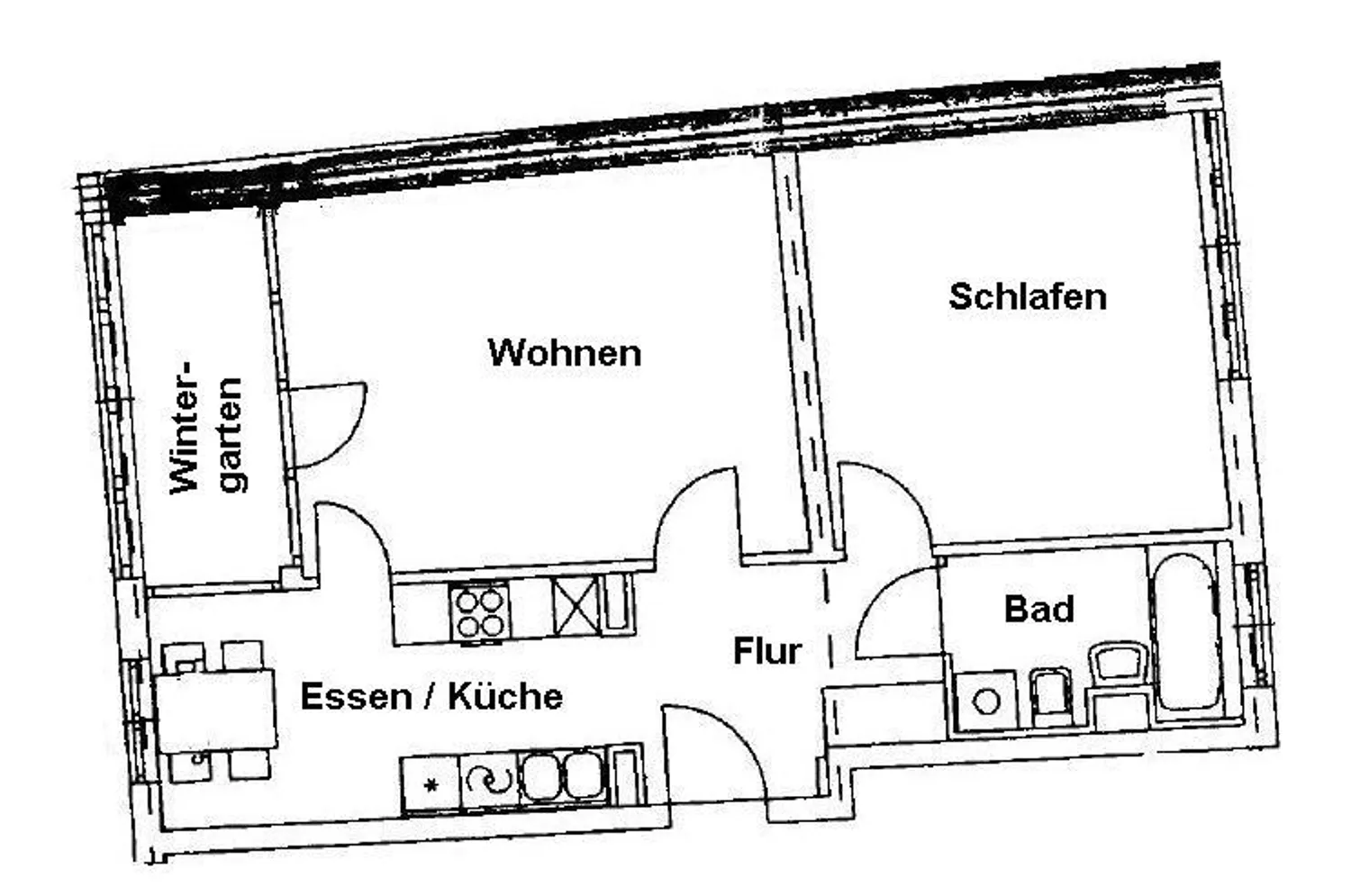2 room apartment with 60 m² in Berlin – Photo 2