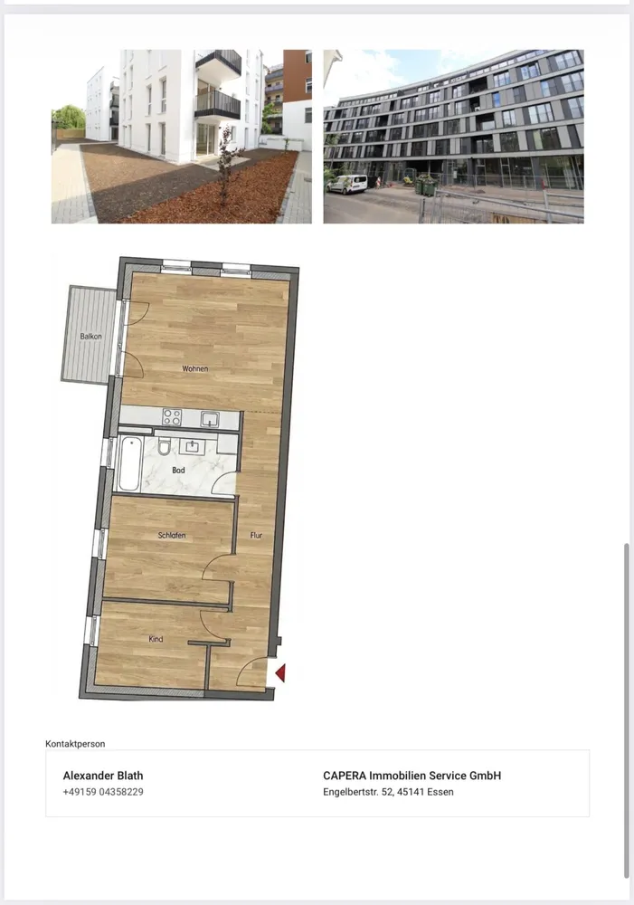 3 Zimmer Wohnung mit 68 m² in Leipzig – Bild 2