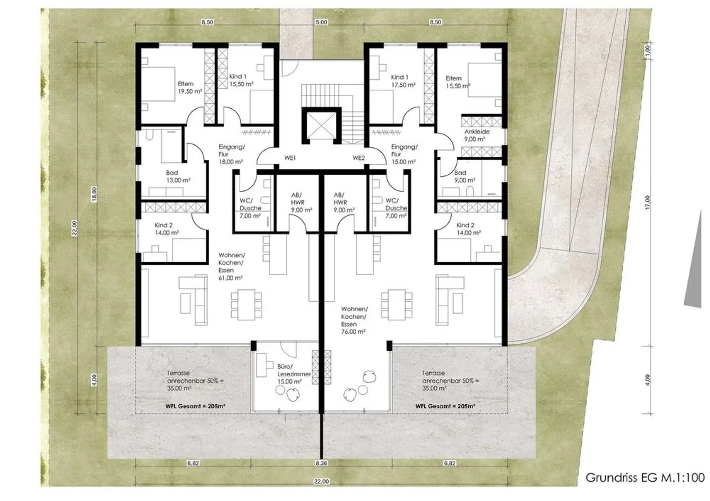 4 Zimmer Haus mit 100 m² in Oberhausen – Bild 4