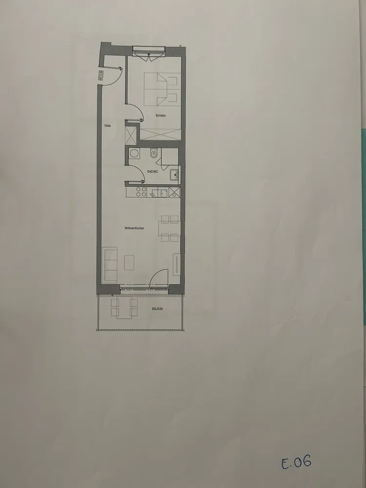 2 Zimmer Wohnung mit 55 m² in Nürnberg – Bild 3