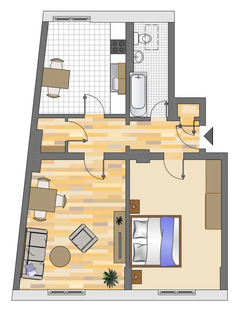 2 Zimmer Wohnung mit 60 m² in Essen – Bild 8