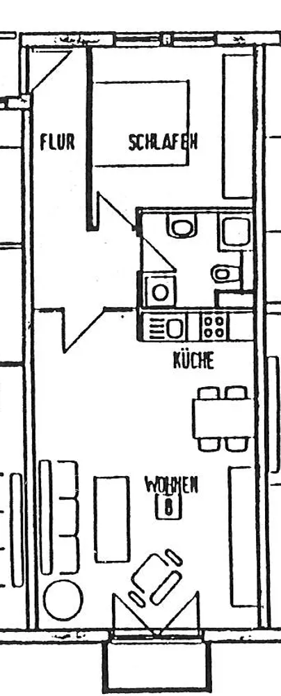 2 Zimmer Wohnung mit 53 m² in Magdeburg – Bild 3