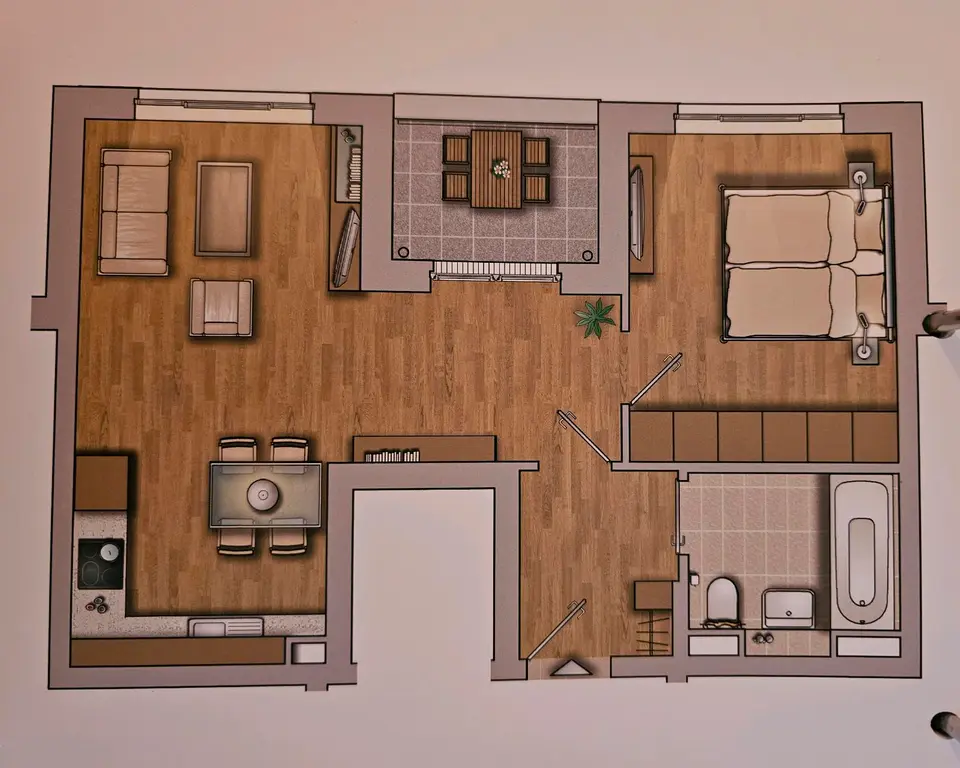 2 Zimmer Wohnung mit 52 m² in Pulheim – Bild 4