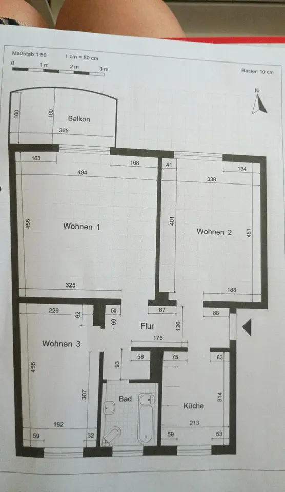 3 Zimmer Wohnung mit 62 m² in Magdeburg – Bild 5
