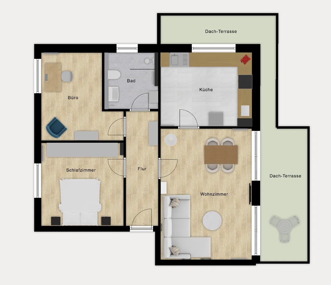 3 room apartment with 80 m² in Düsseldorf – Photo 10