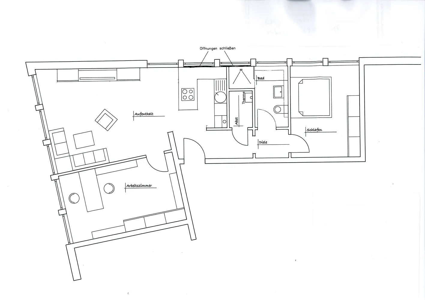 3 room apartment with 90 m² in Cologne – Photo 5